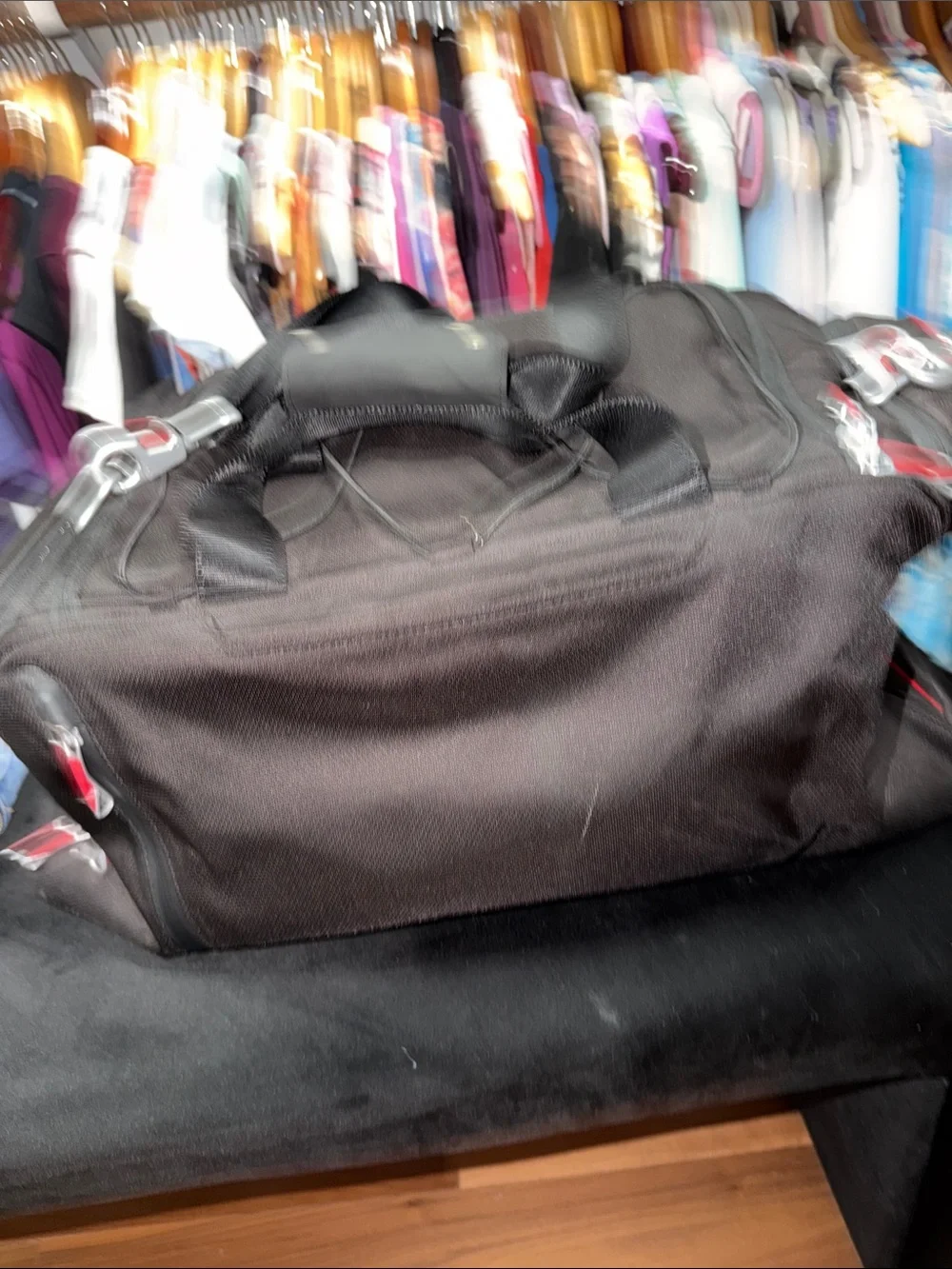 Tumi Ducati duffle bag - many pockets